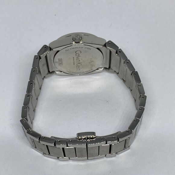 Calvin Klein Step K6K331 Women's Silver Stainless Steel Analog Dial Watch VK291 - Picture 11 of 12